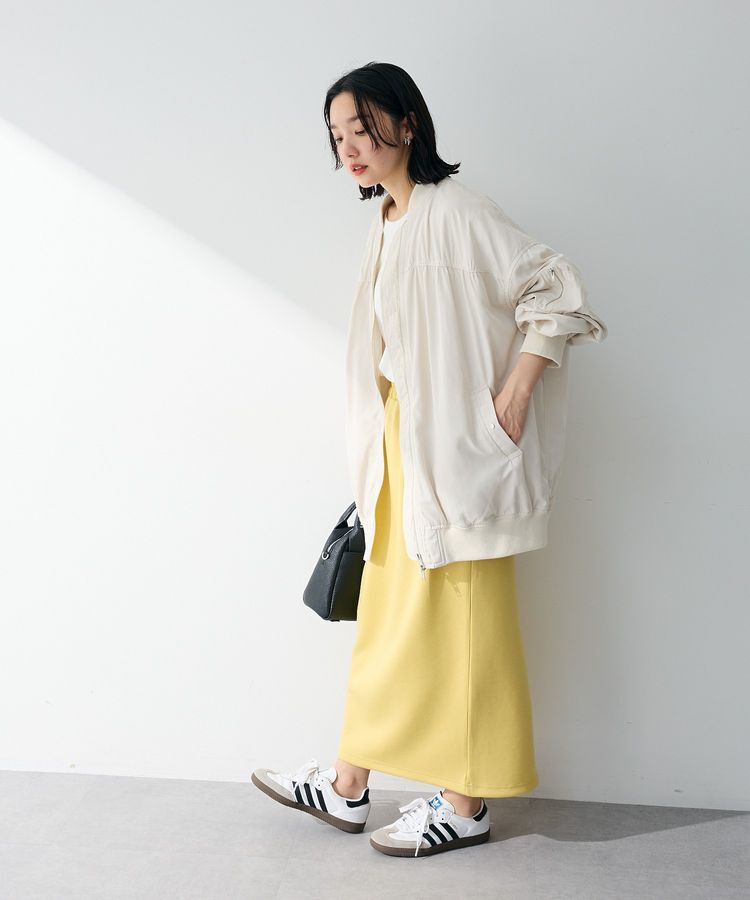 Green Parks「ボリュームギャザーMA-1」|ブルゾン・スタジャン|