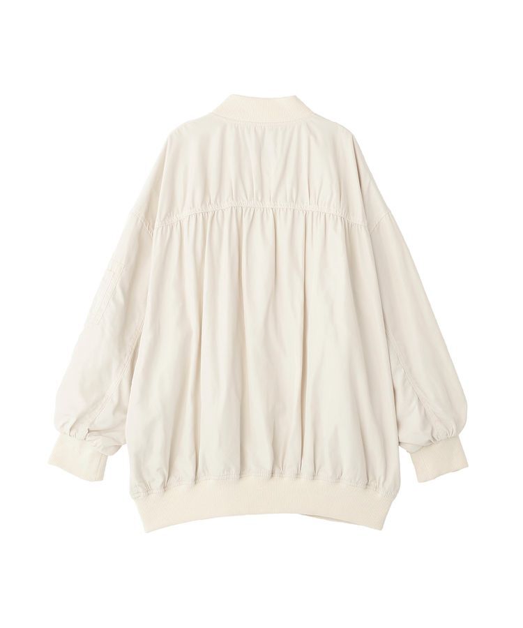 Green Parks「ボリュームギャザーMA-1」|ブルゾン・スタジャン|