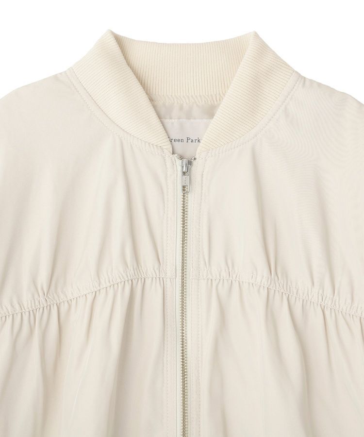 Green Parks「ボリュームギャザーMA-1」|ブルゾン・スタジャン|