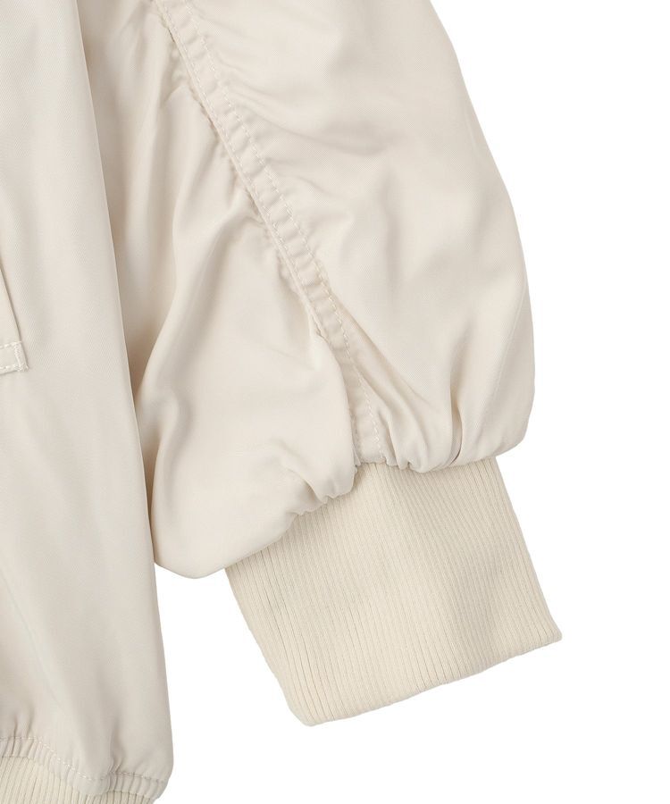 Green Parks「ボリュームギャザーMA-1」|ブルゾン・スタジャン|