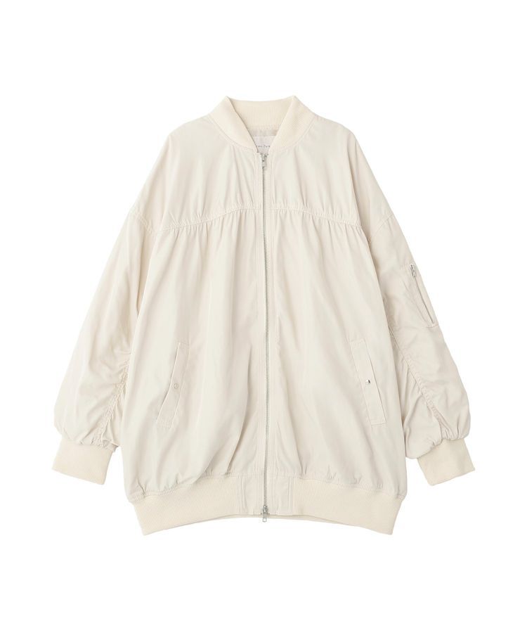 Green Parks「ボリュームギャザーMA-1」|ブルゾン・スタジャン|