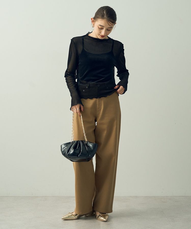 YECCA VECCA「【LE VERNIS】Momo mini bag」|ハンドバッグ|