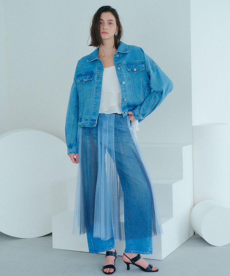 Editt by YECCA VECCA「アシメラッフルオーバーキャミ」|キャミソール|