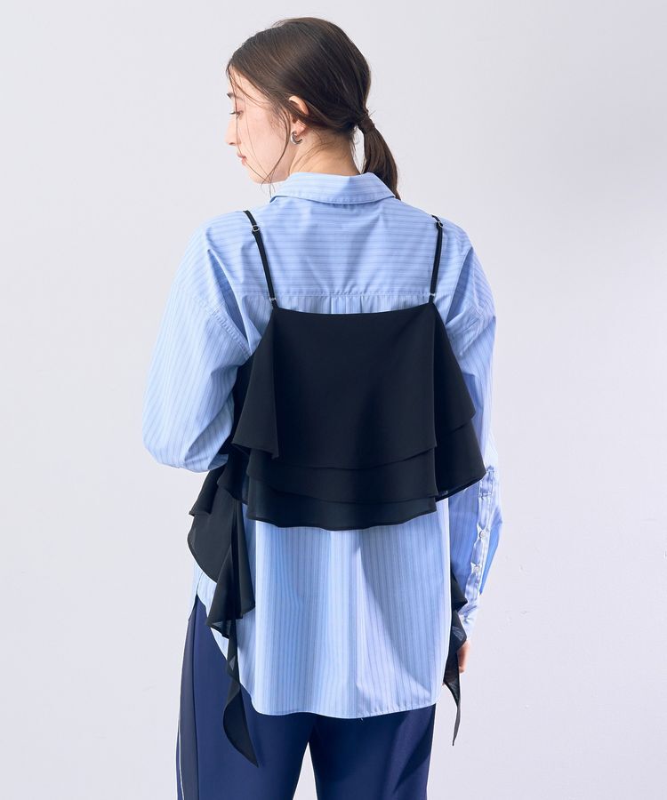 Editt by YECCA VECCA「アシメラッフルオーバーキャミ」|キャミソール|