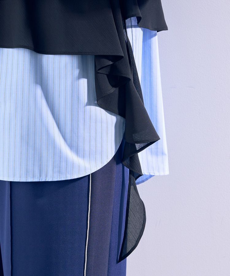 Editt by YECCA VECCA「アシメラッフルオーバーキャミ」|キャミソール|