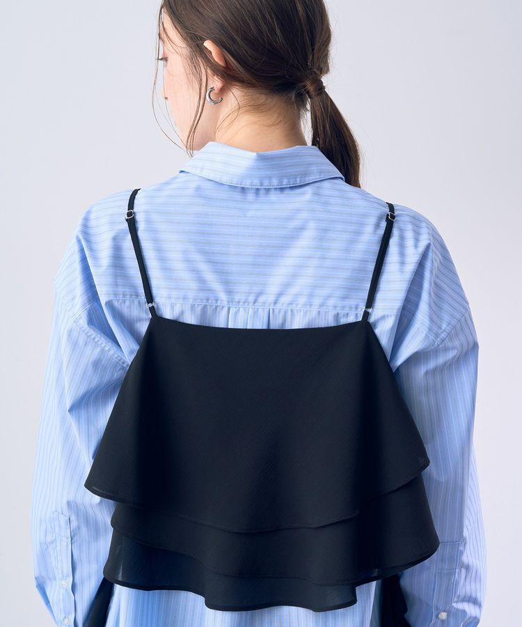 Editt by YECCA VECCA「アシメラッフルオーバーキャミ」|キャミソール|