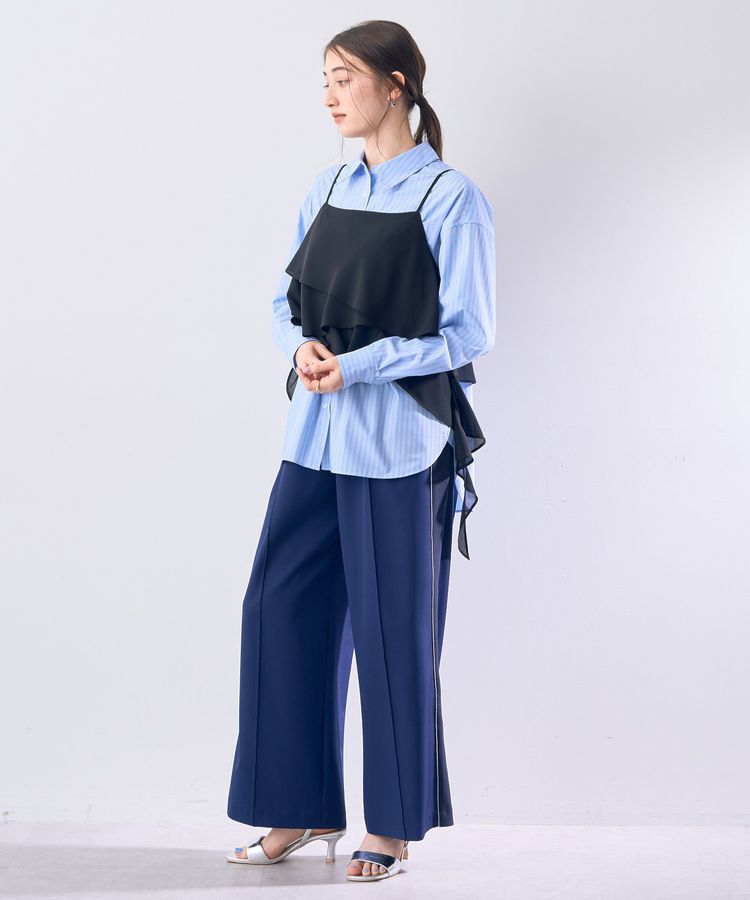 Editt by YECCA VECCA「アシメラッフルオーバーキャミ」|キャミソール|