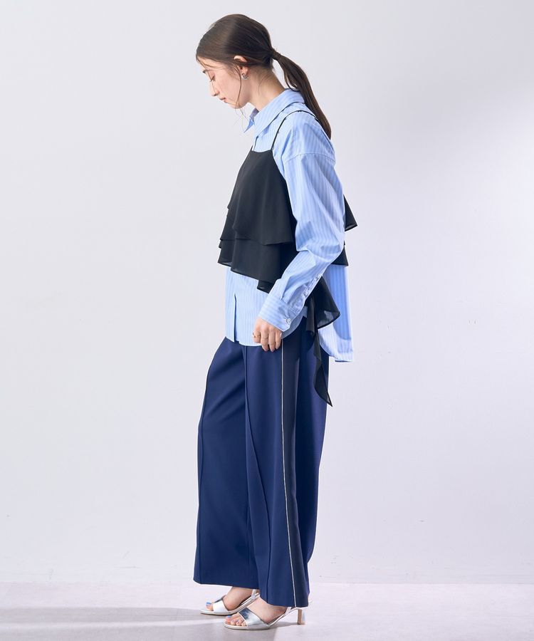 Editt by YECCA VECCA「アシメラッフルオーバーキャミ」|キャミソール|