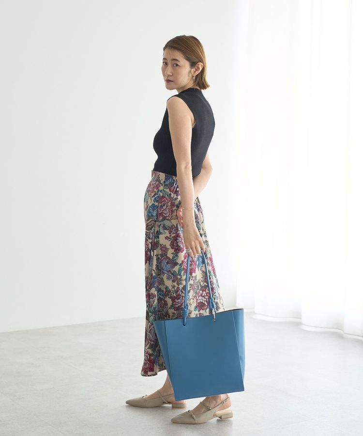 YECCA VECCA「ハイネックノースリーブニット」|ニット・セーター|