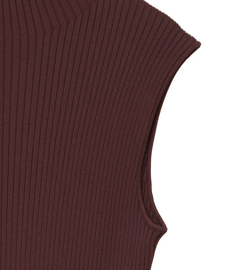 YECCA VECCA「ハイネックノースリーブニット」|ニット・セーター|