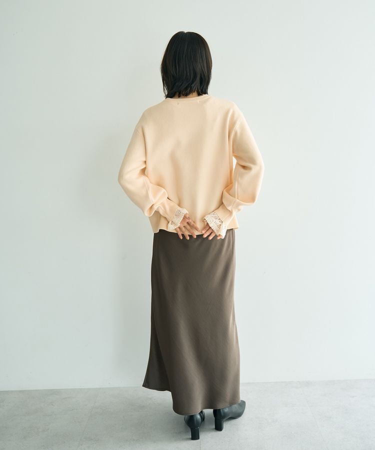 YECCA VECCA「刺繍ロゴニット」|ニット・セーター|