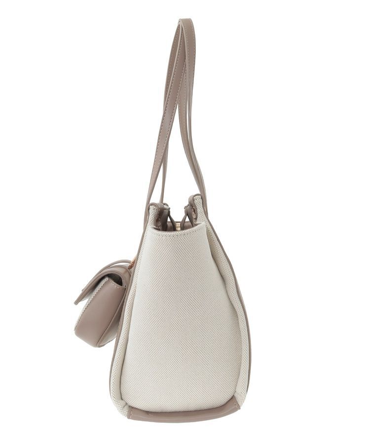 YECCA VECCA「【cache cache】ミニポーチ付きエルガリートート」|トートバッグ|