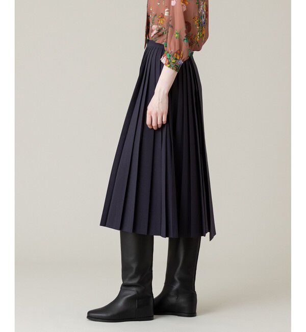 LOULOU WILLOUGHBY「【LOULOU WILLOUGHBY】ビジューアシメスカート」|スカート|