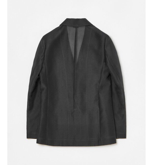 allureville「ライトオーガンジーシアージャケット」|テーラードジャケット|