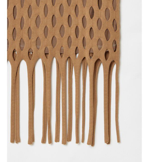 allureville「ハンモックフリンジプルオーバー」|ニット・セーター|