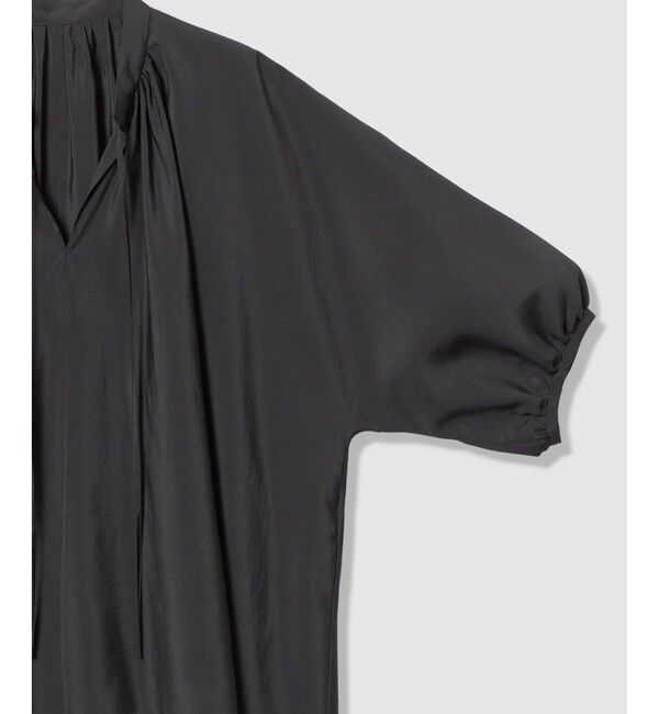 allureville「ギャザーボリュームスタンドブラウス」|シャツ・ブラウス|