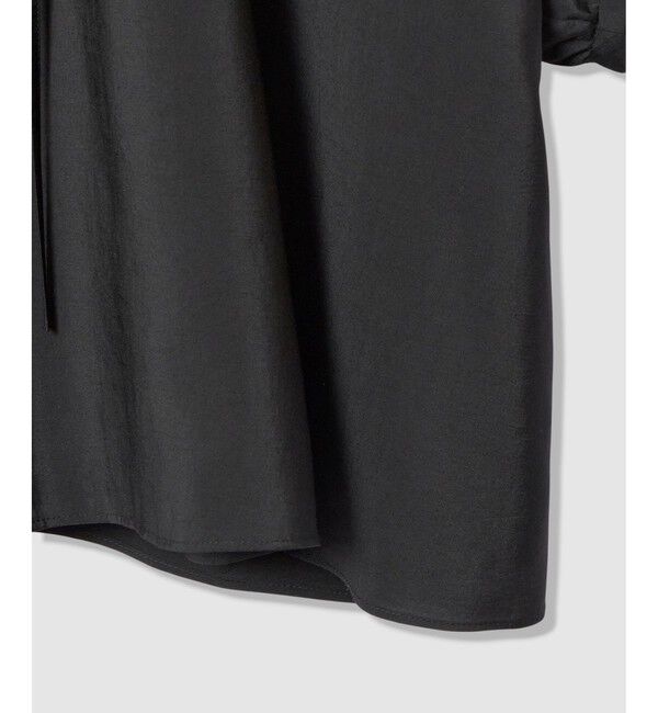 allureville「ギャザーボリュームスタンドブラウス」|シャツ・ブラウス|