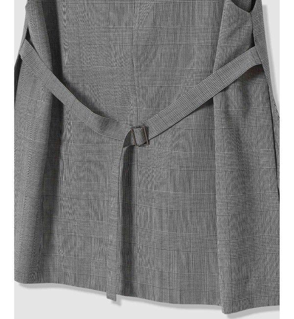 allureville「ポプリンチェックスリットジレ」|その他|