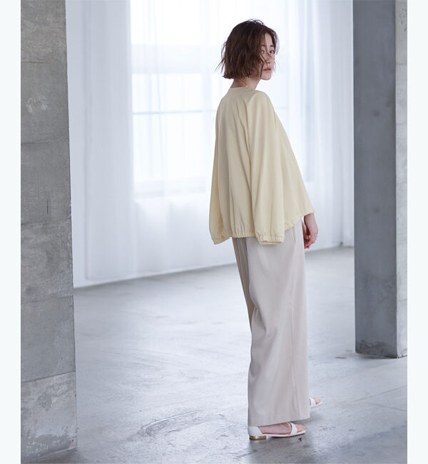 ur's「バルーンシルエットクルーネックブルゾン」|ブルゾン・スタジャン|