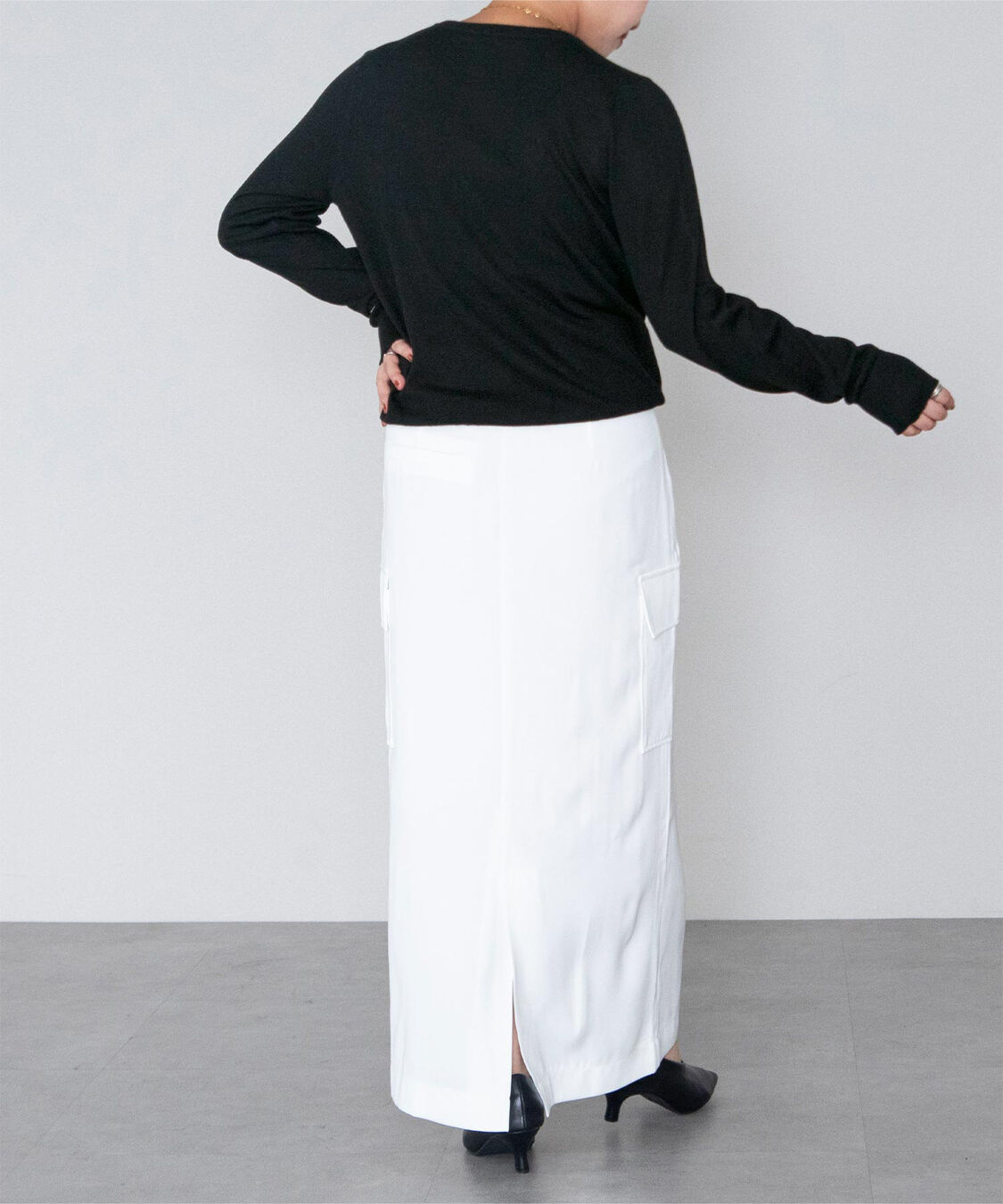 ur's「クルーネックハイゲージニット」|ニット・セーター|