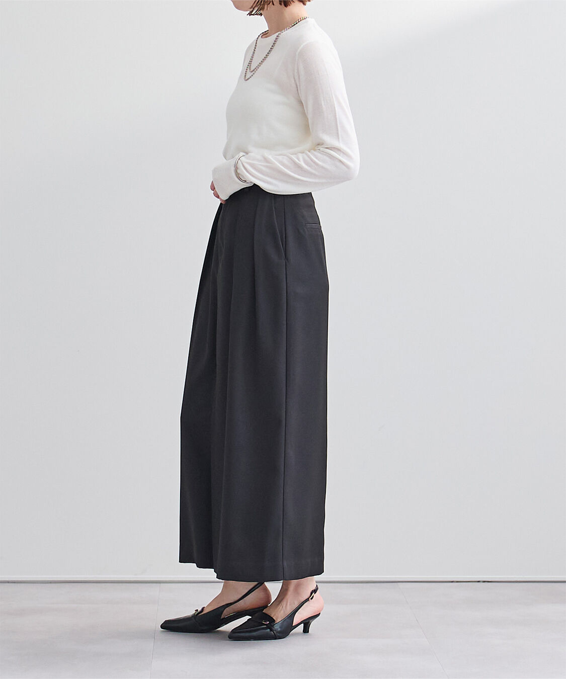 ur's「クルーネックハイゲージニット」|ニット・セーター|