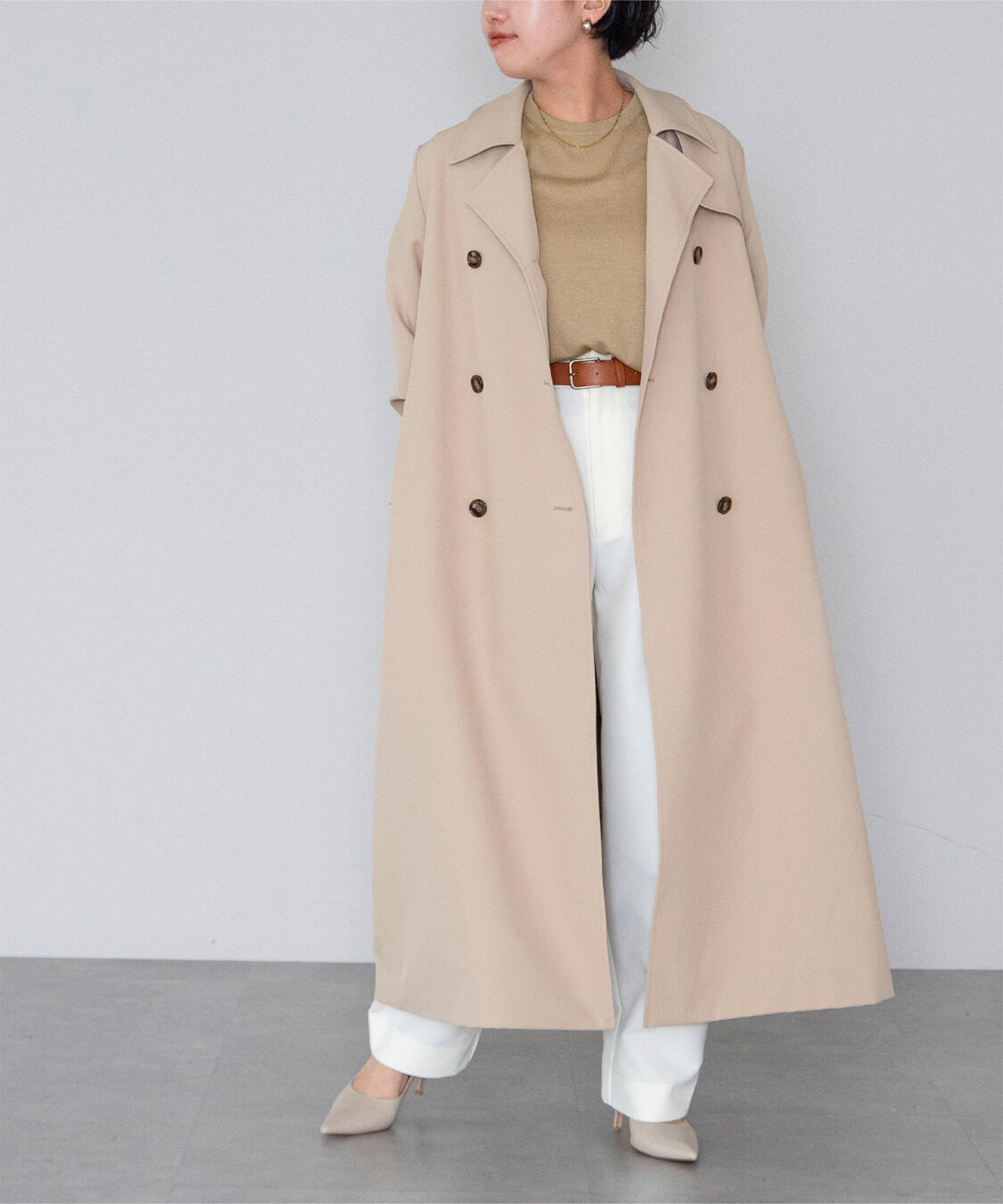 ur's「クルーネックハイゲージニット」|ニット・セーター|