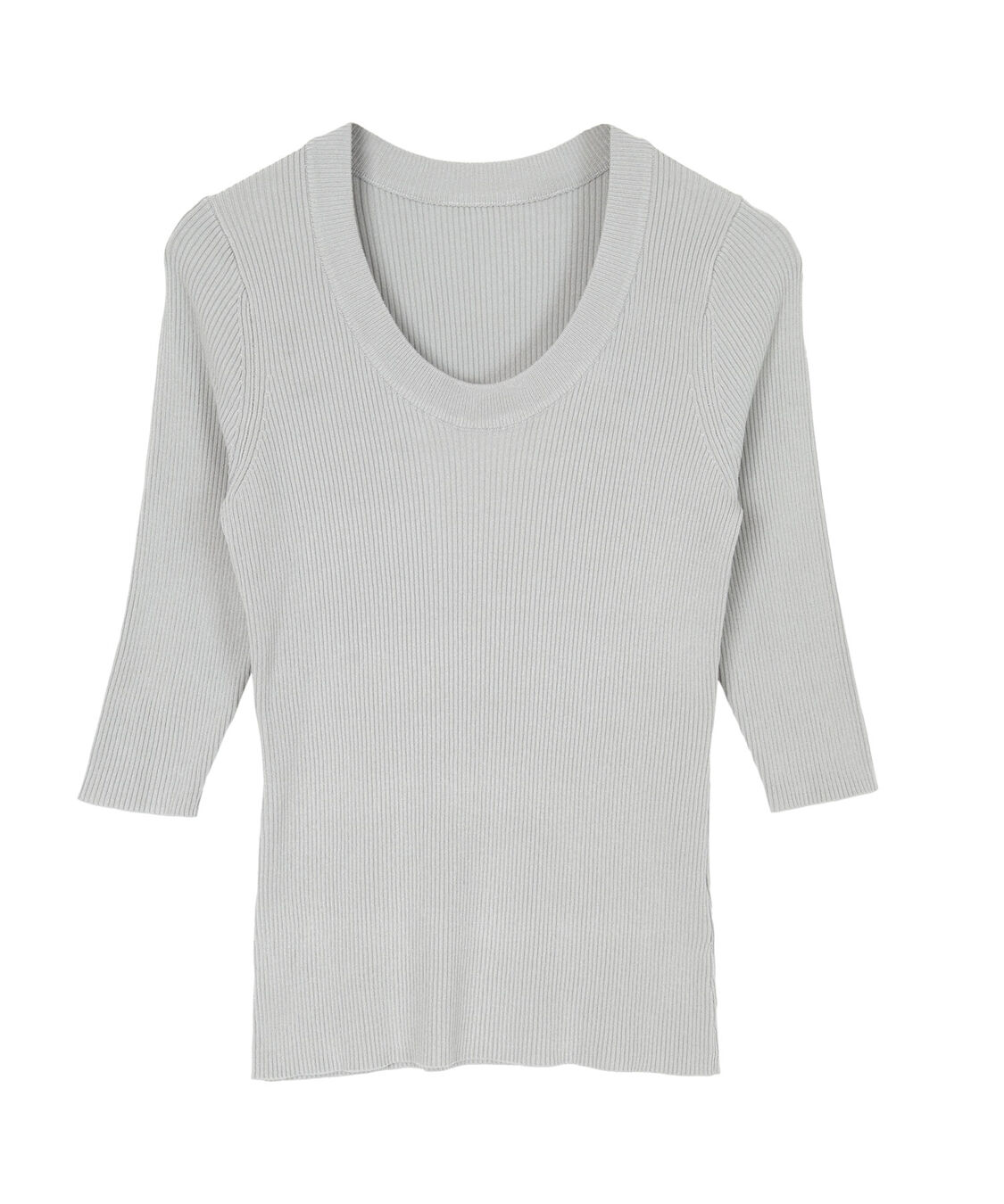 ur's「Uネックリブニット」|ニット・セーター|