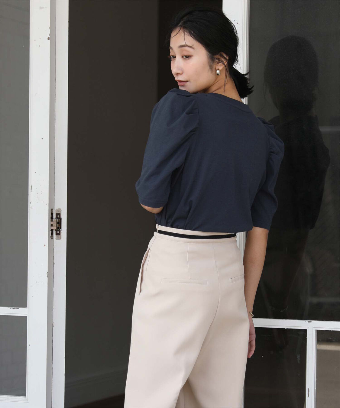 ur's「汗染み防止パフスリーブTシャツ」|Tシャツ・カットソー|