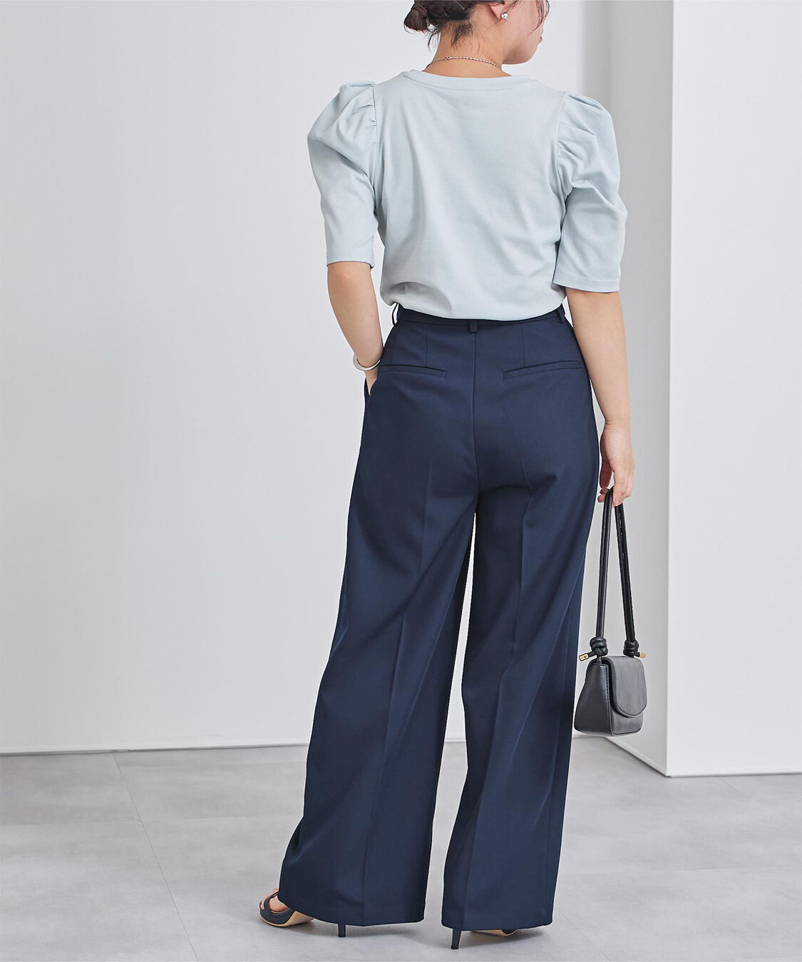 ur's「汗染み防止パフスリーブTシャツ」|Tシャツ・カットソー|