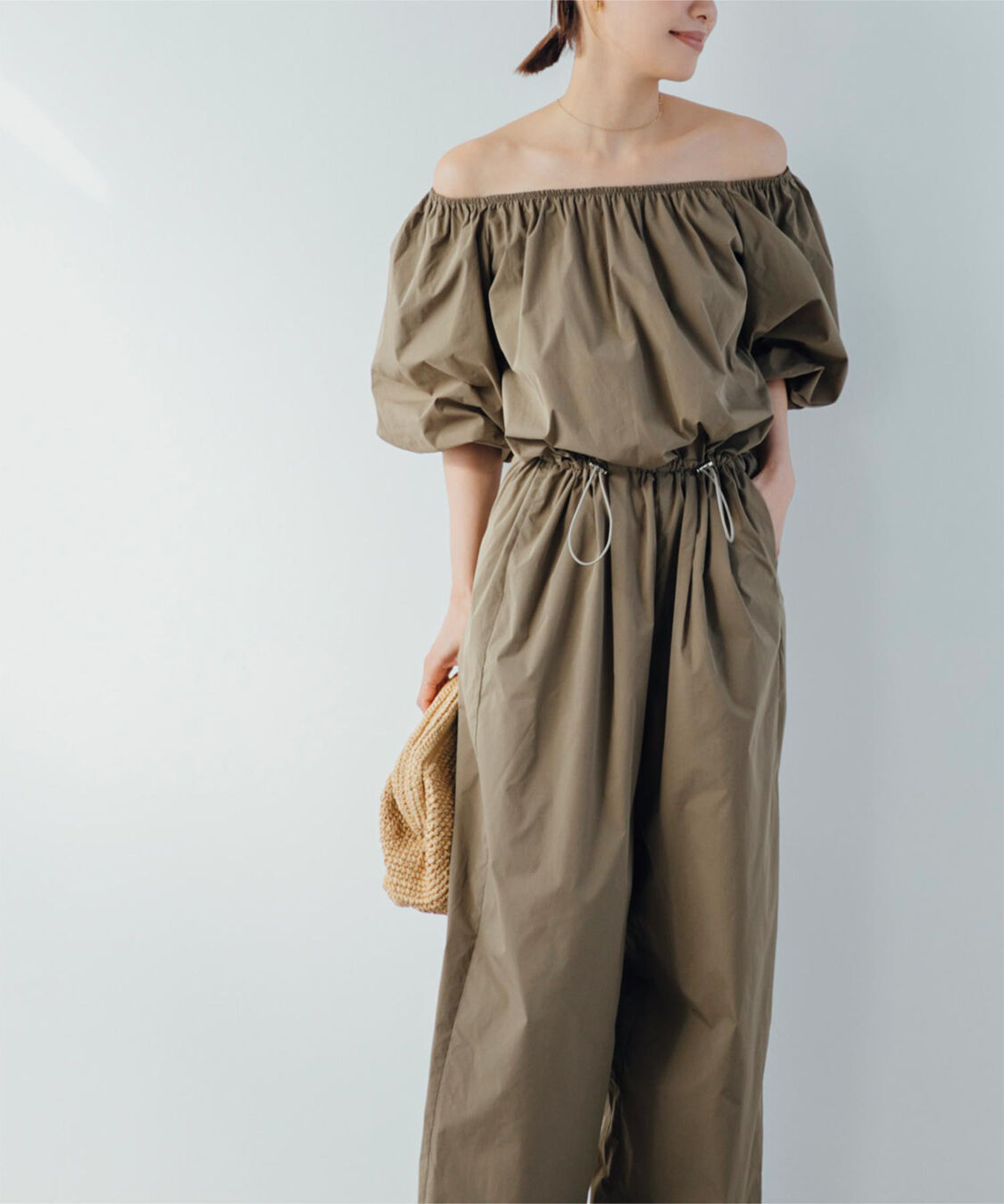 ur's「【黒川翼さんコラボアイテム】バルーンスリーブオールインワン/ラッシュガード」|コンビネゾン|