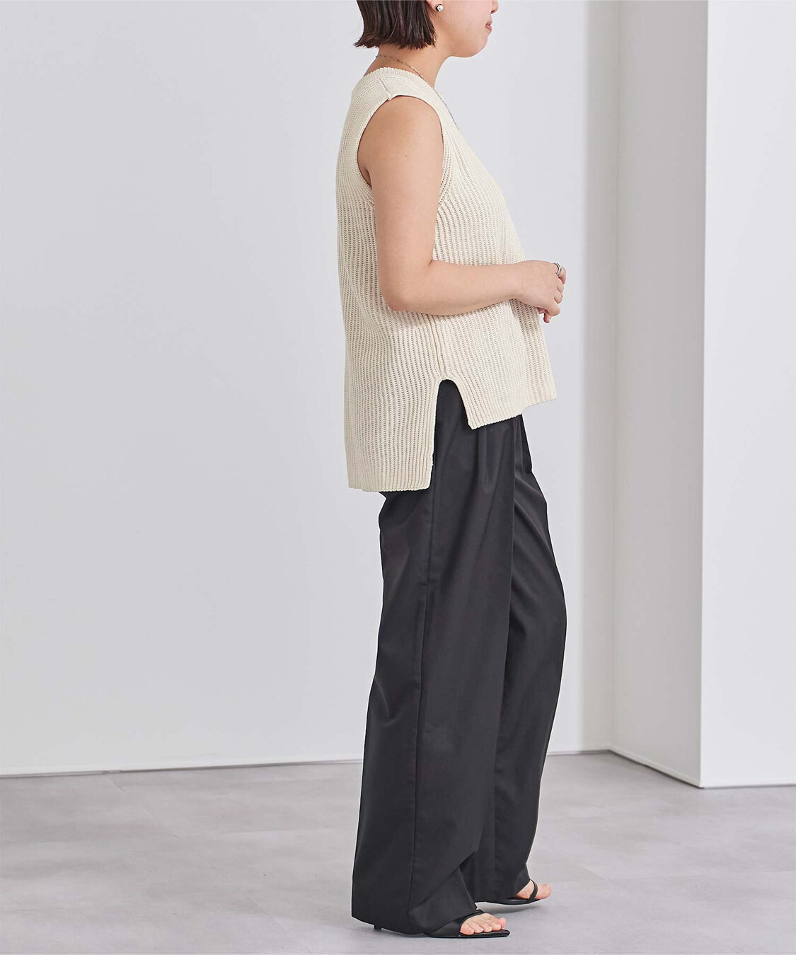 ur's「ローゲージニットベスト」|ニット・セーター|