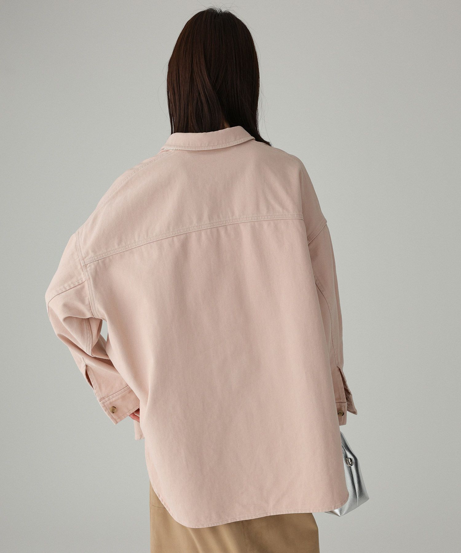 BABYLONE「デニムビッグシャツ」|シャツ・ブラウス|