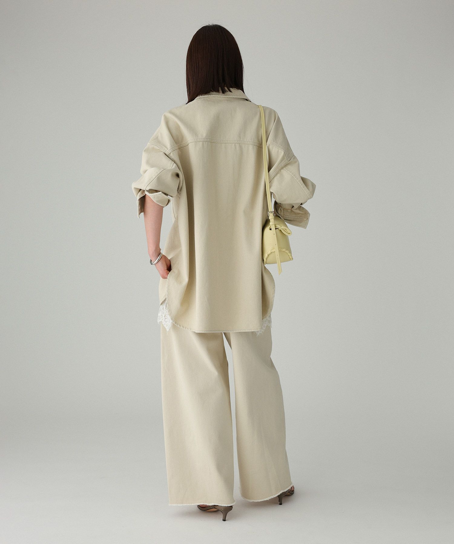 BABYLONE「デニムビッグシャツ」|シャツ・ブラウス|