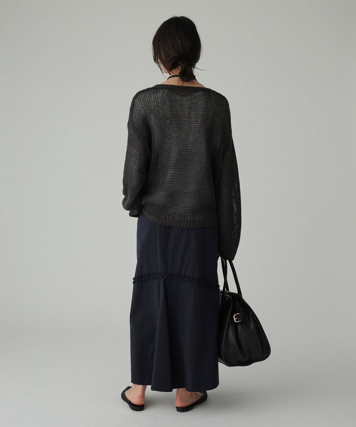 BABYLONE「2WAYリネンプルオーバー」|ニット・セーター|