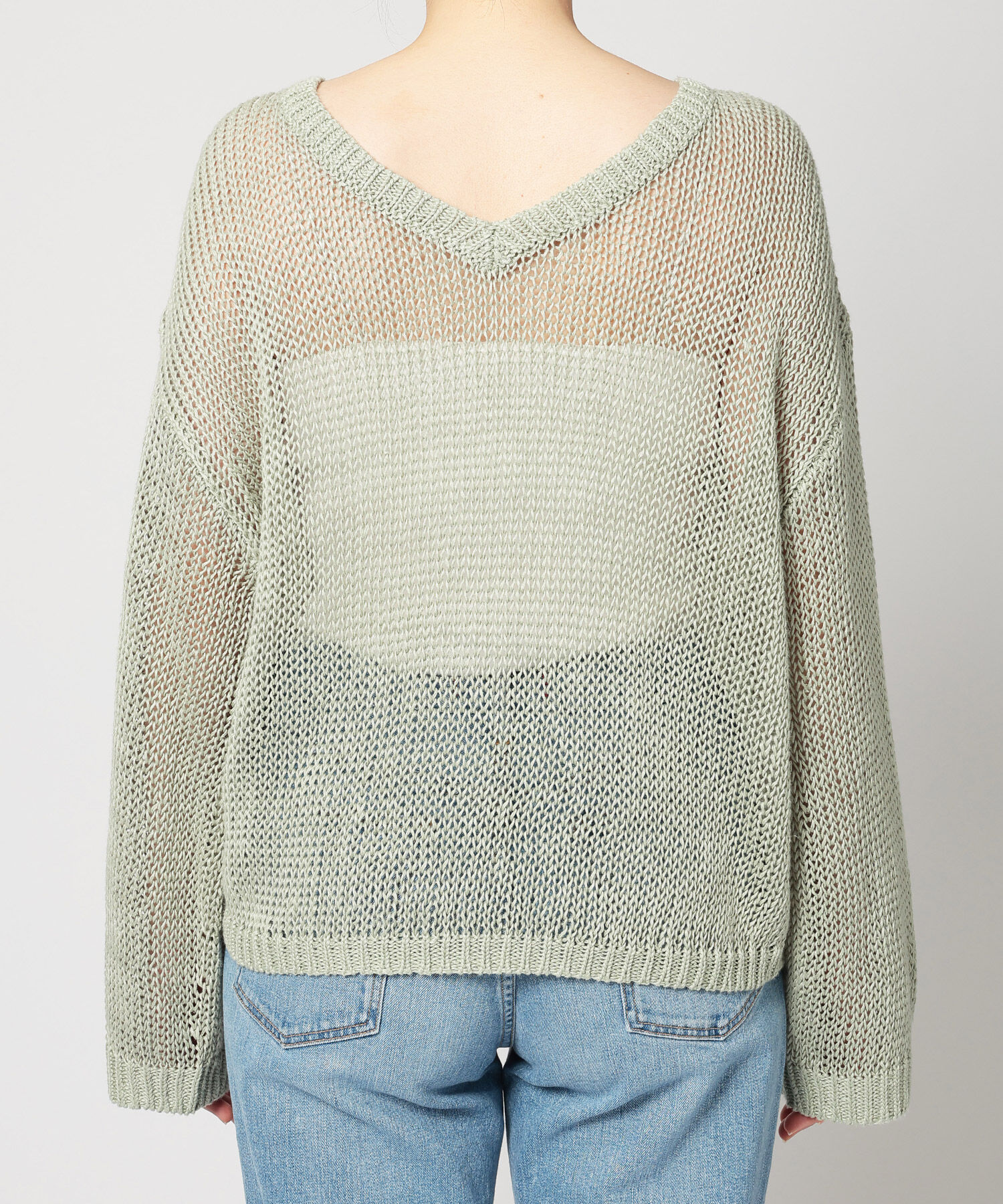 BABYLONE「2WAYリネンプルオーバー」|ニット・セーター|