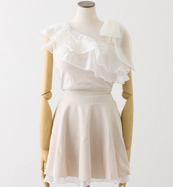  「swimwear/肩リボンワンショル(3点セット)」|その他|