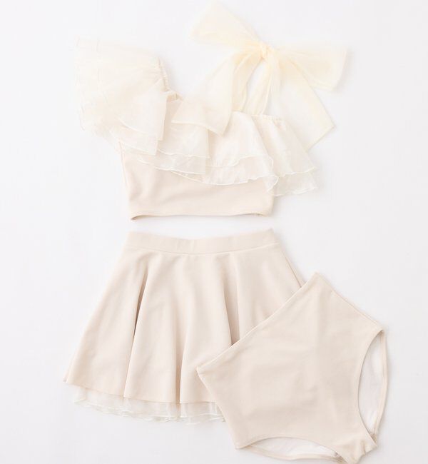  「swimwear/肩リボンワンショル(3点セット)」|その他|