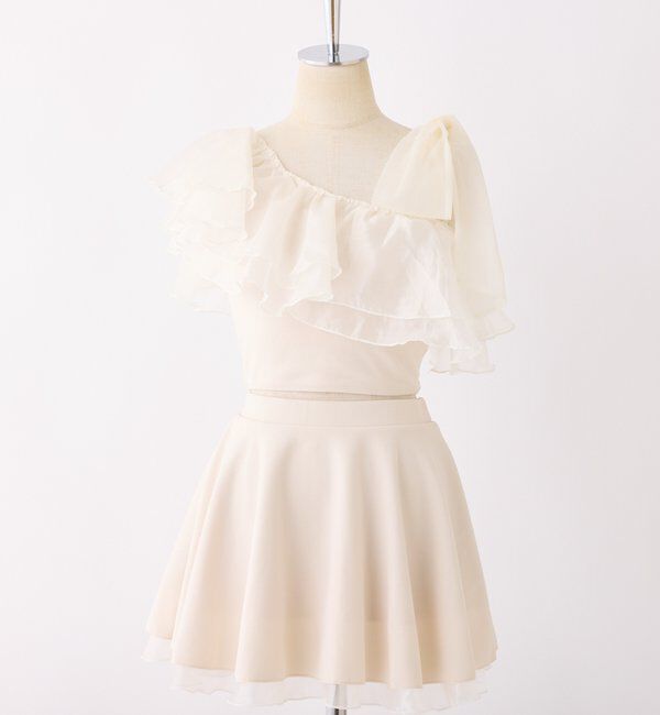  「swimwear/肩リボンワンショル(3点セット)」|その他|