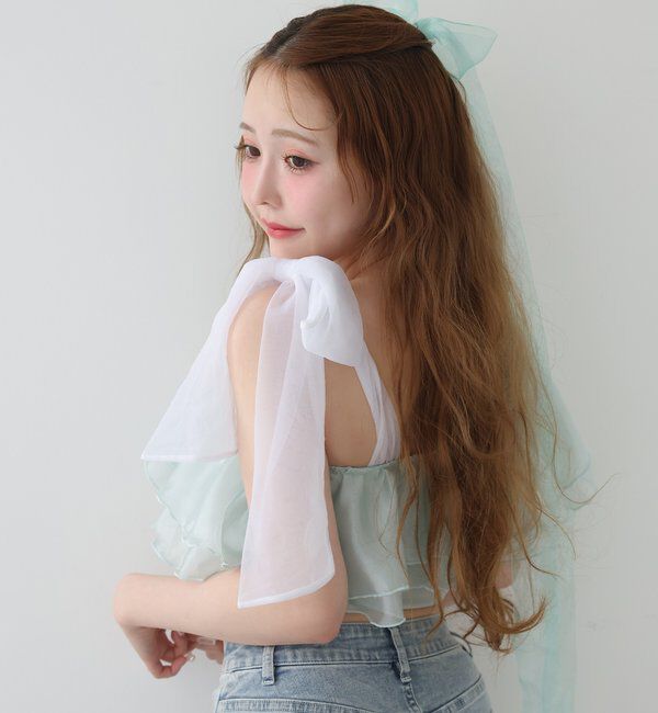  「swimwear/肩リボンワンショル(3点セット)」|その他|