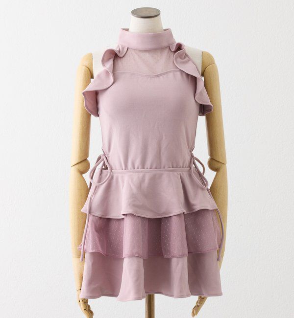  「swimwear/アメスリミニワンピース(2点セット)」|その他|