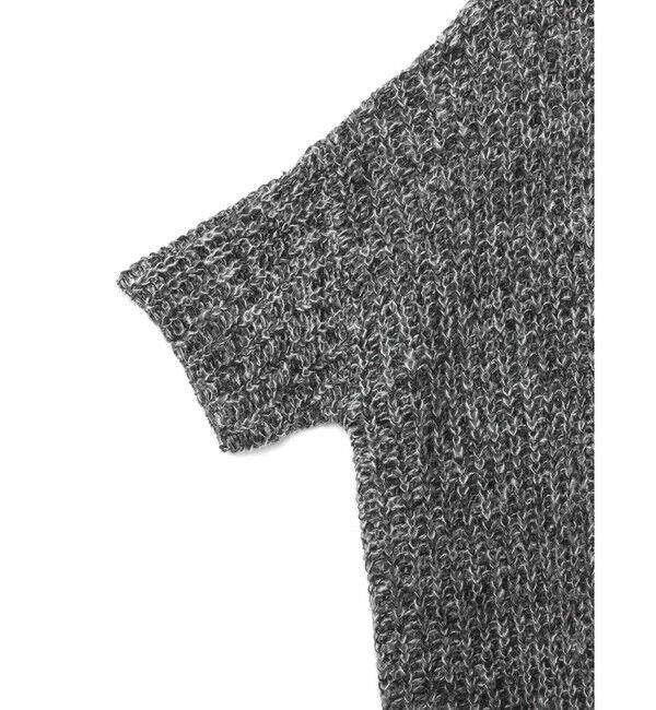 mizuiro ind「mizuiro ind へアリーワイドプルオーバー」|ニット・セーター|