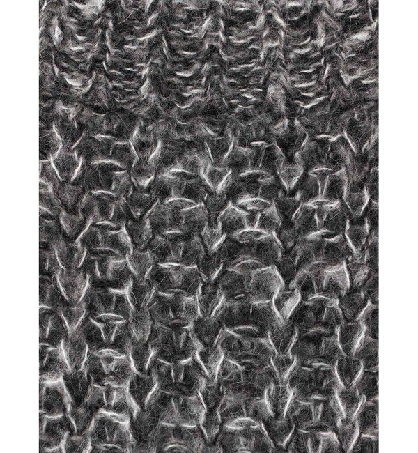 mizuiro ind「mizuiro ind へアリーワイドプルオーバー」|ニット・セーター|