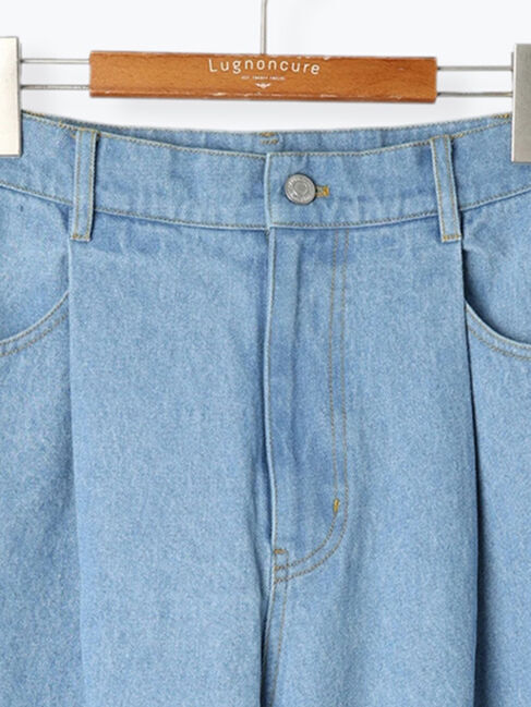 Lugnoncure「【WEB限定】ターンバックワイドデニム」|その他|