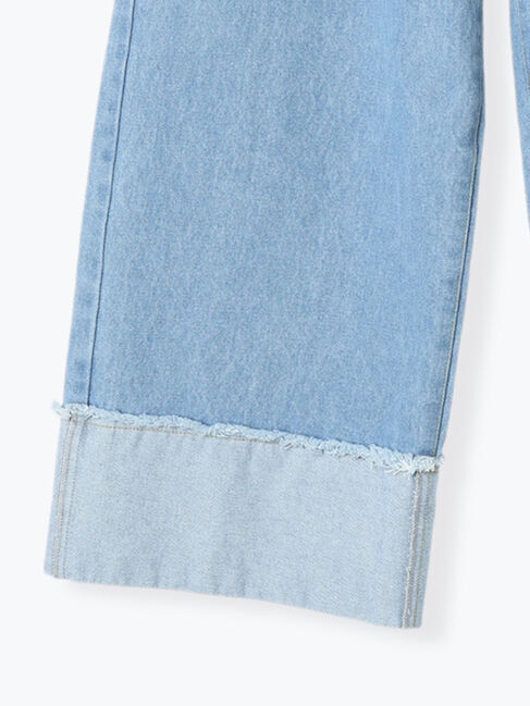 Lugnoncure「【WEB限定】ターンバックワイドデニム」|その他|