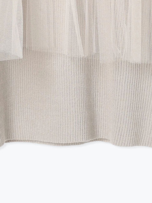 Te chichi「チュールフリルリブニット」|ニット・セーター|