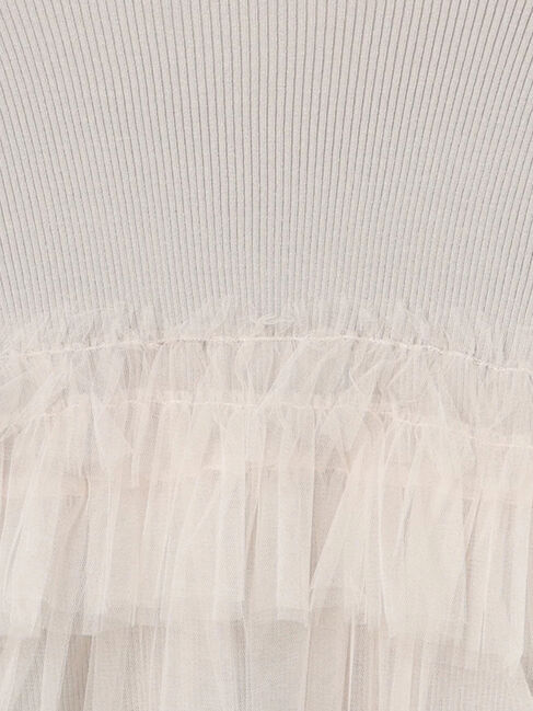 Te chichi「チュールフリルリブニット」|ニット・セーター|