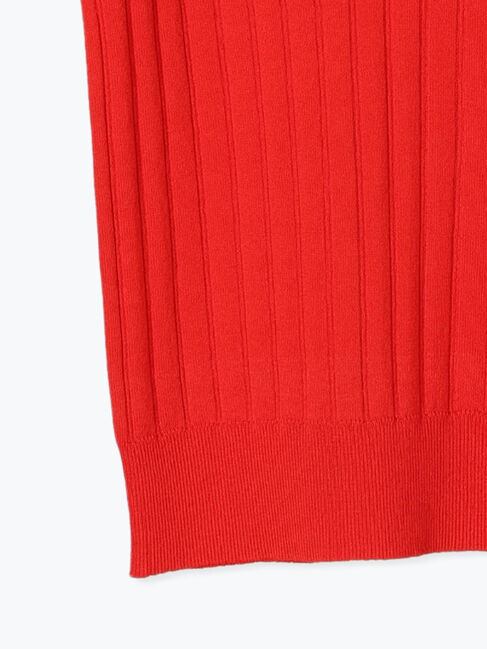 Te chichi TERRASSE「アシメ釦リブニット」|ニット・セーター|