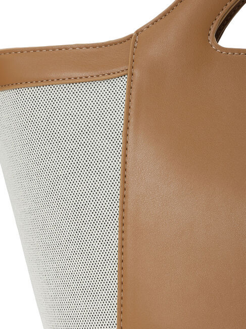 Te chichi「Tメタルキャンバスエコレザーコンビトートバッグ」|その他|