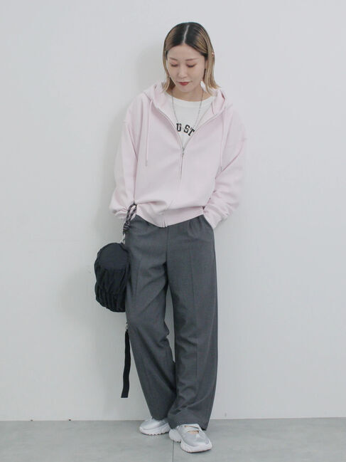 Samansa Mos2 blue「シャーリングミニドラムバッグ」|その他|