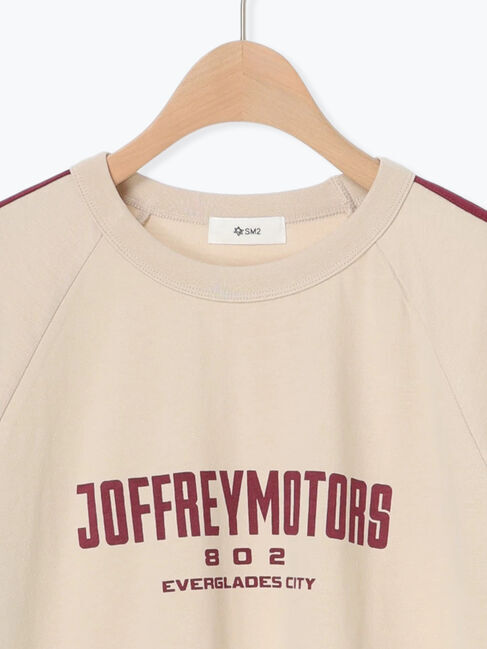 SM2「配色ラインロゴプリントオーバーTシャツ」|Tシャツ・カットソー|